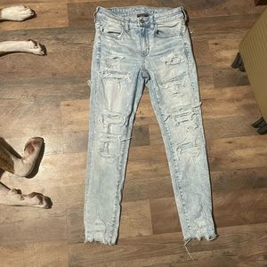 American Eagle next level stretch temp tech jegging size 6 short. Worn 1x